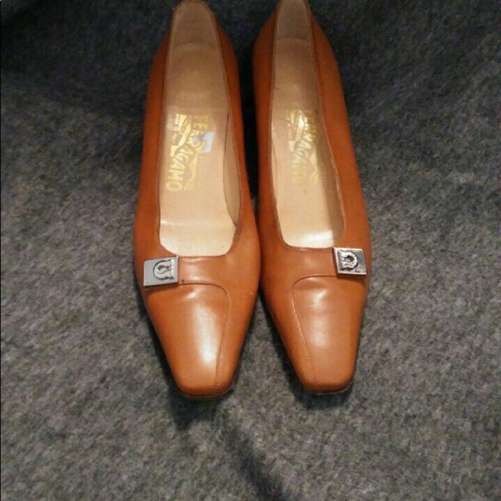 Ferragamo short heels
